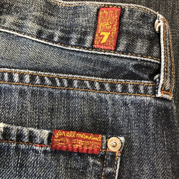 7 For All Mankind Bootcut Jeans size 30 - Picture 4 of 8